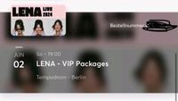 Lena Meyer-Landrut e-VIP-Ticket 02.06.24 Berlin Berlin - Steglitz Vorschau