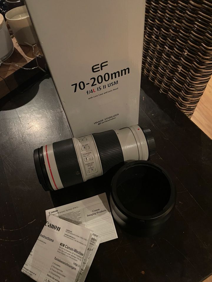 Canon Objektiv EF 70-200mm f/4 L IS II USM in Goch