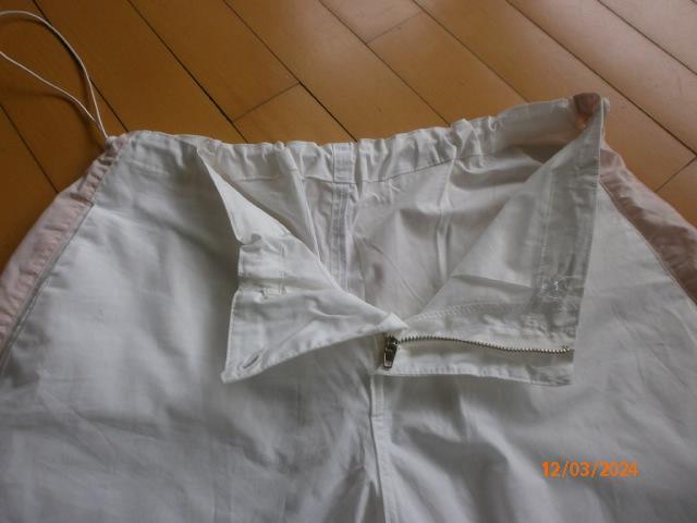 dünne Damen Strand Freizeit Sommer Hose weiß rosa Gr. XL L in Dortmund