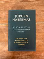 Habermas Also a History of Philosophy Vol 1 Berlin - Pankow Vorschau