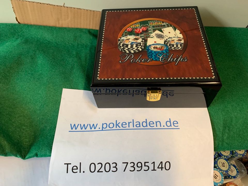 Casino Zubehör kaufen Poker Roulette Black Jack Craps in Duisburg