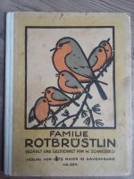 Altes Bilderbuch von Ravensburg Familie Rotbrüstling Nr. 824 Bayern - Bayreuth Vorschau