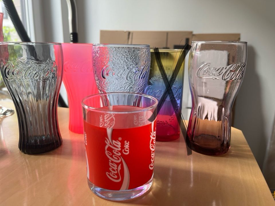 Coca Cola Gläser in Köln