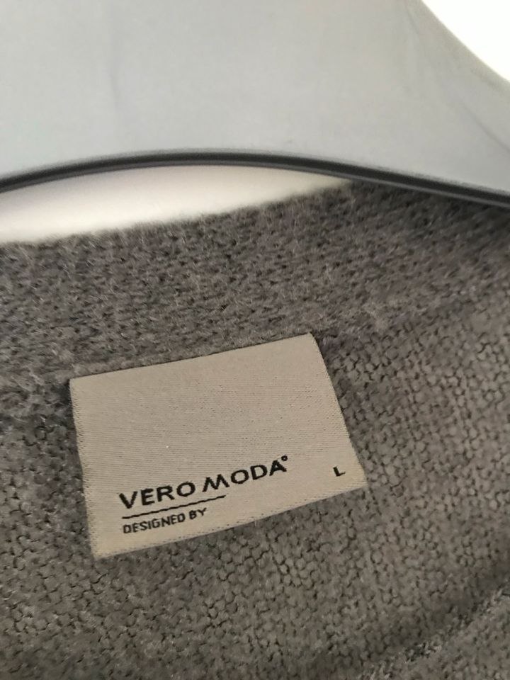 Vero moda langer cardigan strickjacke gr L in Hamburg