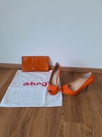 High Heels Schuhe Gr. 37 u. Clutch orange Bayern - Neumarkt i.d.OPf. Vorschau