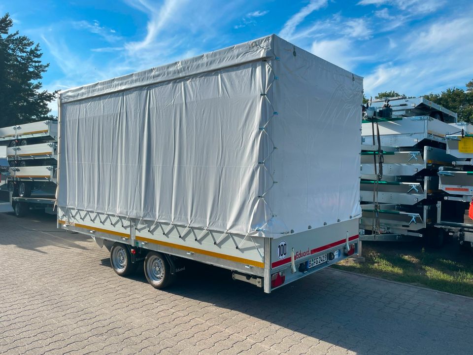 ⭐️ Eduard Auto Transporter 3500 kg 456x200x220 cm Rampen Plane 63 in Schöneiche bei Berlin