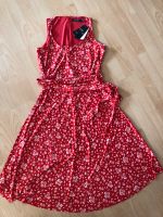 Ralph Lauren Kleid rot Blumen floral S neu 4 36 Midi Gürtel Bayern - Schwabmünchen Vorschau