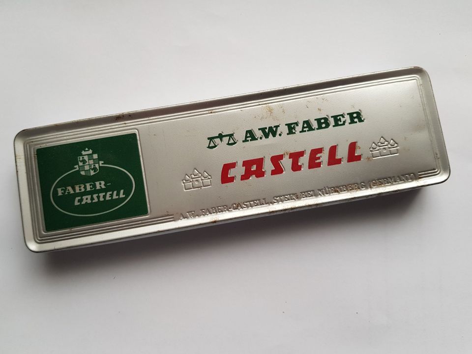 Für Sammler! FABER CASTELL Metalldose mit Inhalt! in Bodman-Ludwigshafen