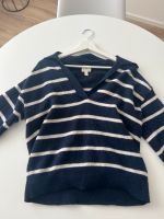 Pullover mit V-Schnitt blau/weiss H&M Größe S Schleswig-Holstein - Flensburg Vorschau