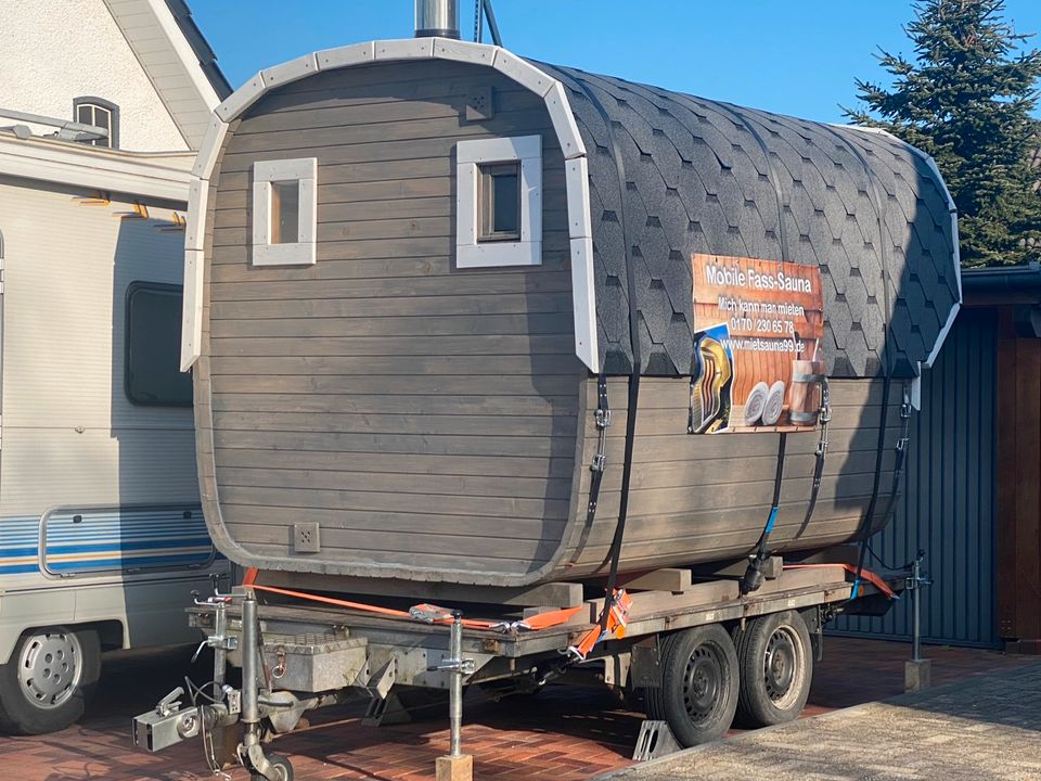 Outdoor Fasssauna Sauna zu vermieten in Varel