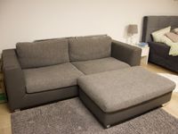 2 Sitzer Couch mit großem Hocker Bayern - Siegenburg Vorschau