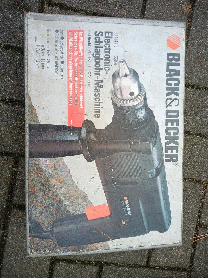 Black&Decker Schlagbohrmaschine in Berlin