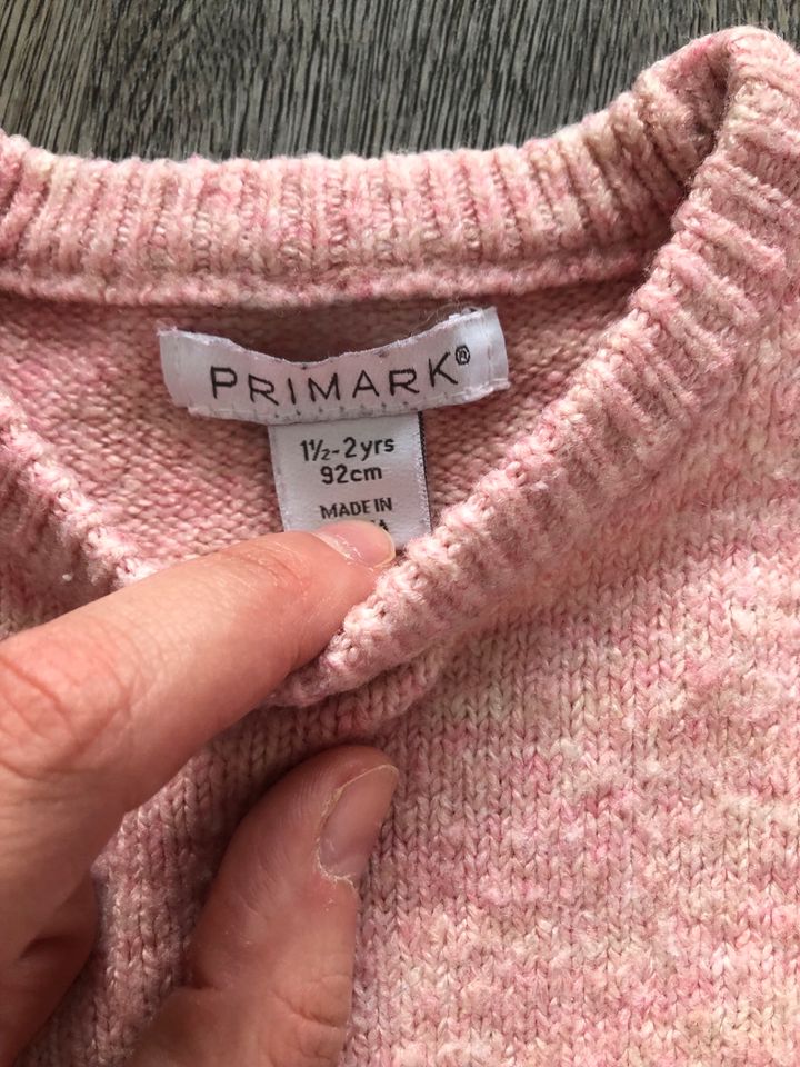 Zwillinge strickkleid Pullover Einhorn Grösse 92 in Koblenz