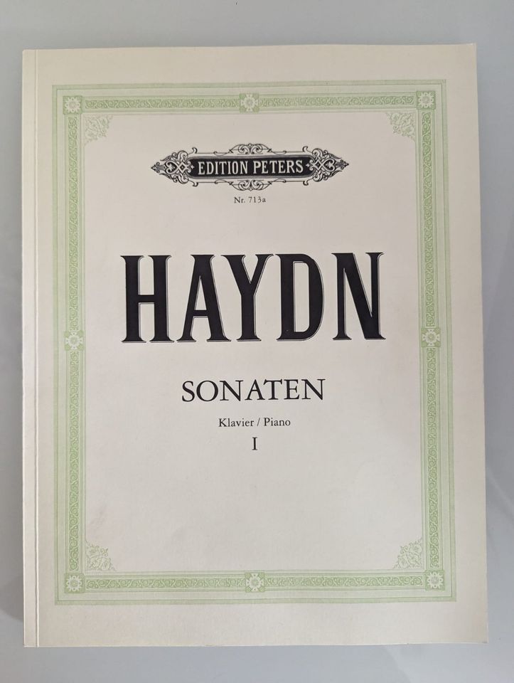 Joseph Haydn Klavier-Sonaten Band 1 I Peters 713a neu in München