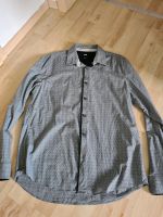 Herren Hemd langarm WE Fashion Gr. XL Slim grau Stretch Hessen - Gießen Vorschau