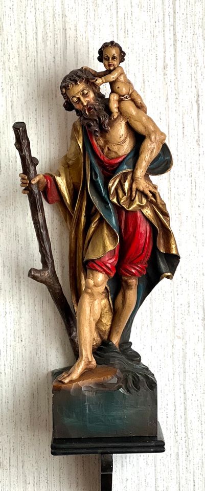 Figur Gilde Heiliger Christophorus mit Jesuskind (Märtyrer) in Bismark (Altmark)