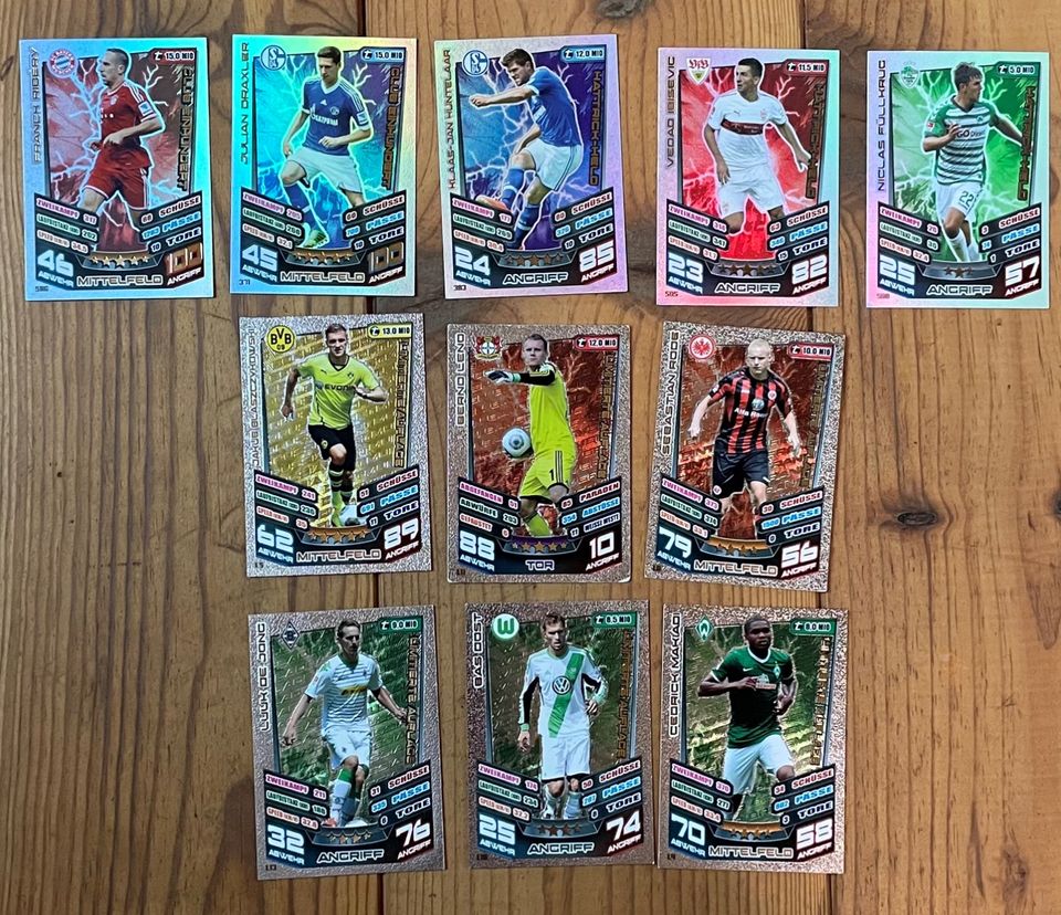 Match Attax 2013/14 Club Einhundert, Hattrick-Held, etc. in Fürstenau