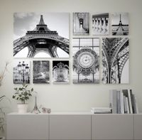Gröndby„Ein Tag in Paris“ - Collage aus 9 Bildern - 179cm x 112cm Niedersachsen - Stuhr Vorschau