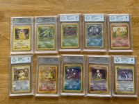 Pokémon Sammlung PGS Grading Glurak etc. dabei Bayern - Starnberg Vorschau