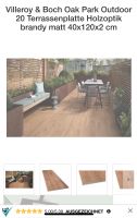 Terrassenplatten 120x40x2cm Villeroy & Boch Oak Park Outdoor Bayern - Langenpreising Vorschau