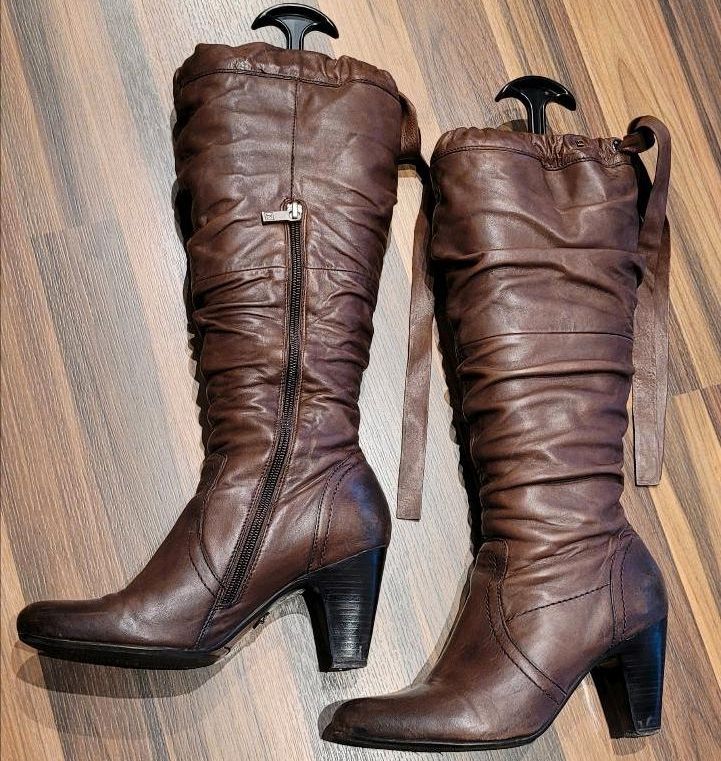 Jette joop Stiefel braun Cognac wunderschön 38,5 top in Wendlingen am Neckar