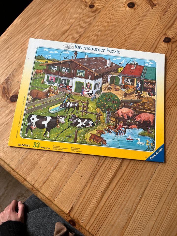 Ravensburger Puzzle - Tierfamilien - 33 Teilen in Straubenhardt