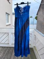 Neues blau schwarz geblümtes Sommerkleid Hessen - Ronshausen Vorschau
