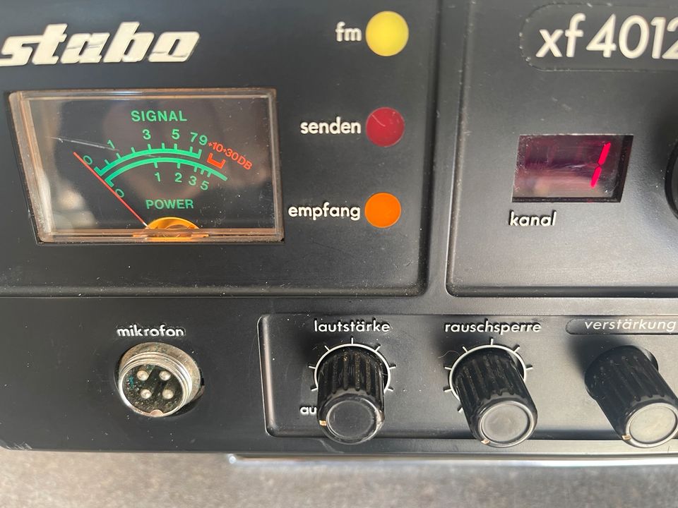 Stabo xf4012n CB Heimstation Funkgerät 40 Kanal FM / AM in Twist
