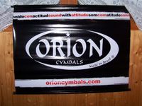 Orion Cymbals Banner (teilweise riesig) je 5 Euro Hessen - Seeheim-Jugenheim Vorschau