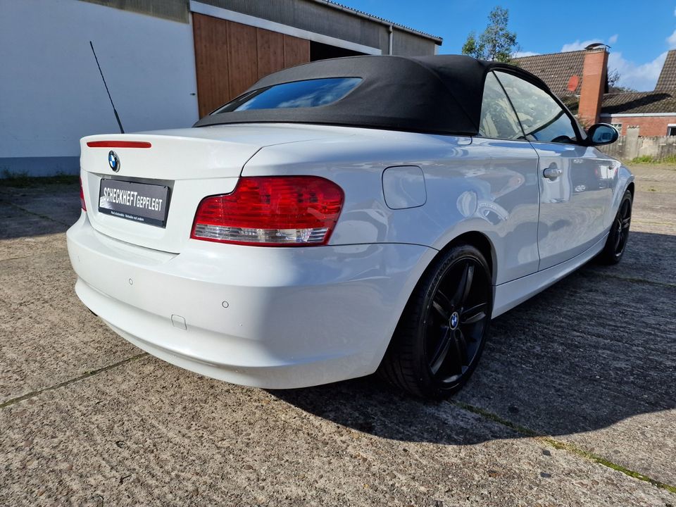 BMW 118i Cabrio *TÜV-07.2025*Service-Neu*Kette-Neu*SHZ*Leder* in Delmenhorst