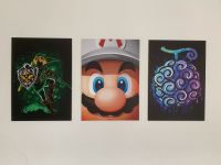 Displate Zelda Super Mario One Peace GomuGamuFruit Lübeck - Innenstadt Vorschau