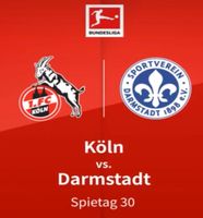 Suche 3 Tickets 1. FC Köln - Darmstadt Nordrhein-Westfalen - Bergisch Gladbach Vorschau