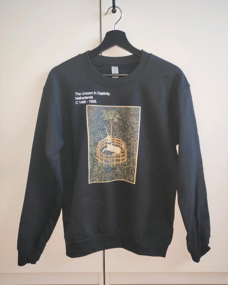 Unicorn in Captivity (Harry Potter) Sweater schwarz Gr. S/36 in Friedrichsthal