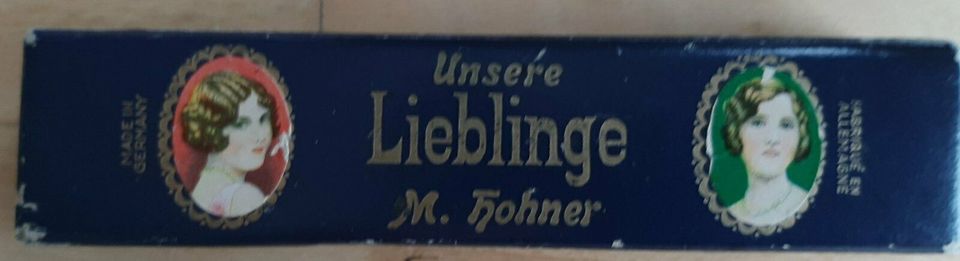 Antike Mundharmonika M. Hohner Unsere Lieblinge 48 C in Ebersbach an der Fils