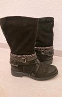 Mjus Stiefelette schwarz mit Fell NEU Hessen - Herborn Vorschau