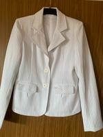Blazer „ AMISU“ weiß mit schwarzen Nadelstreifen - Gr. 40 neu Baden-Württemberg - Waibstadt Vorschau