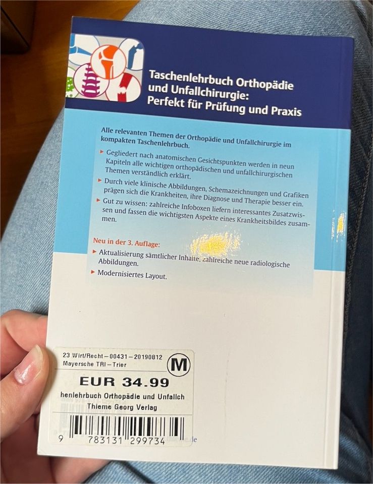 Taschenlehrbuch- Orthopädie und Unfallchirurgie in Minderlittgen