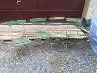 4 Stück DDR Biergartenstuhl Biergartenstühle Dekoration Deko Thüringen - Stadtroda Vorschau