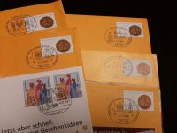 Sonderstempel Weihnachten auf gedruckten Briefmarken Bayern - Geldersheim Vorschau