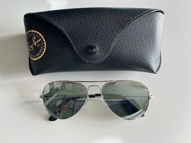 Ray-Ban Aviator Sonnenbrille small, Silber 3025/W3275 in München