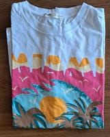 Buntes TShirt "Miami" von Pull & Bear, Gr. M, top Bayern - Germering Vorschau