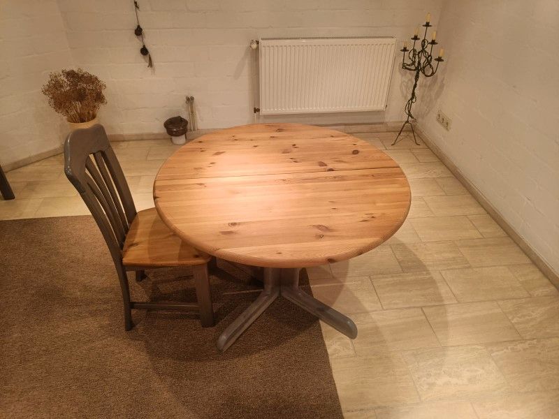 Esstisch Küchentisch Tisch Holz ausziehbar 6 Stühle Kiefer Fichte in Bad Oeynhausen