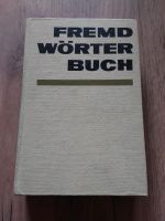 Fremdwörterbuch,  Fremdwörter Buch, DDR 1966 Sachsen - Grimma Vorschau