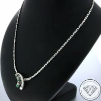 M*137633 | WERT 1830,- Smaragd Diamant 0,2ct Collier 8k Gold XXYY Essen - Karnap Vorschau