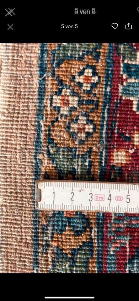 Original alter Perser Teppich groß in Amberg