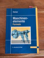 Decker Fachbuch Maschinenelemente Formeln 6. Auflage Nordrhein-Westfalen - Sassenberg Vorschau