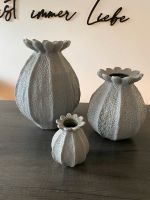 3 teiliges Vasen Set grau Betonoptik w. Neu Nordrhein-Westfalen - Rietberg Vorschau