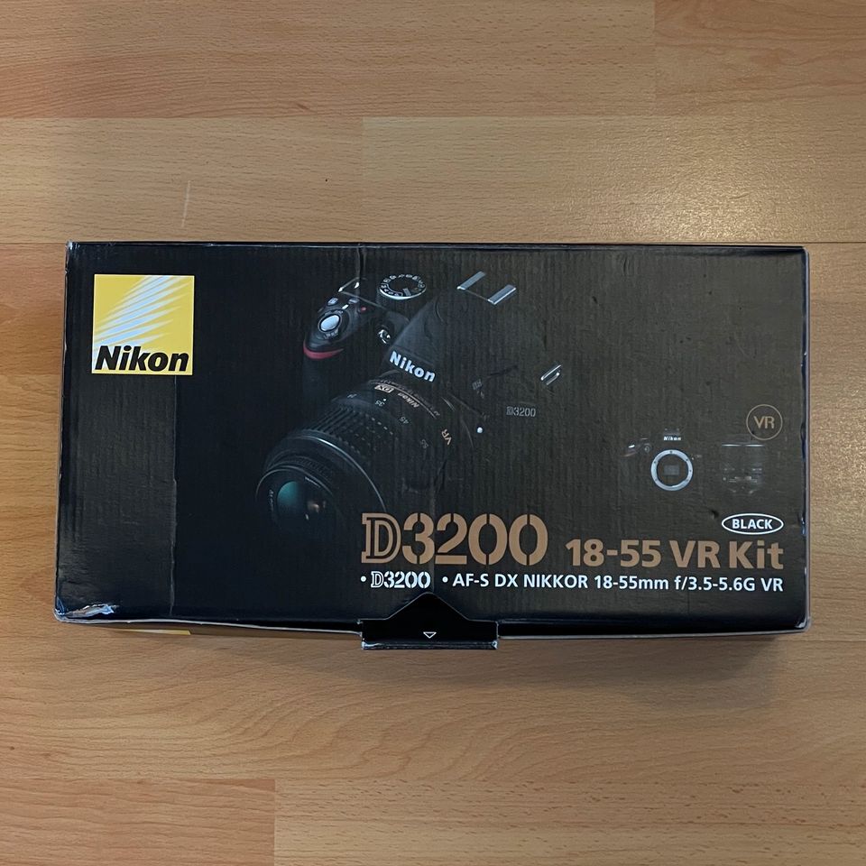 Nikon D3200 Kamera Set 18-55mm OVP in Hannover