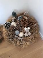 Herbst Weihnachtsdeko Nest fertig dekoriert 60cm Durchmesser Bayern - Seukendorf Vorschau