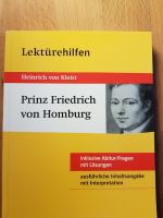 Lektürehilfen: Prinz Friedrich von Homburg (Heinrich von Kleist) Hessen - Kassel Vorschau
